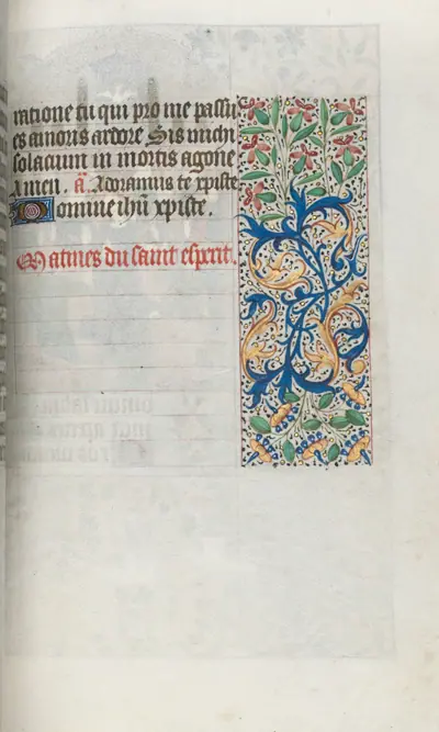 Book of Hours (Use of Rouen): fol. 99r