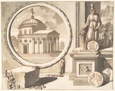 A Recontruction of the So-Called Temple of Serapidis