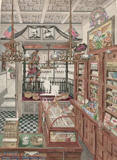Cigar Store, 1901