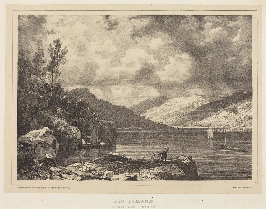 Lac Lomond by Richard Parkes Bonington