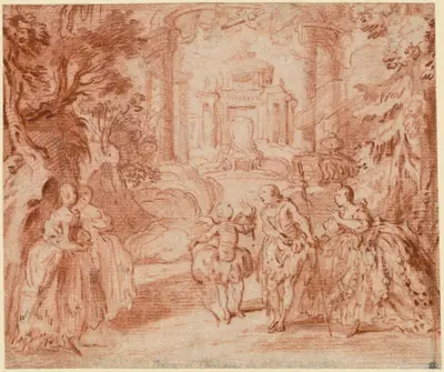 The Divertissement from Voltaire's "La princesse de Navarre"