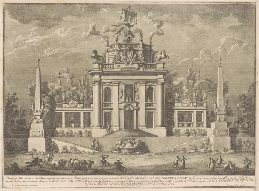 The Prima Macchina for the Chinea of 1769: A "Deliziosa" by Giuseppe Vasi