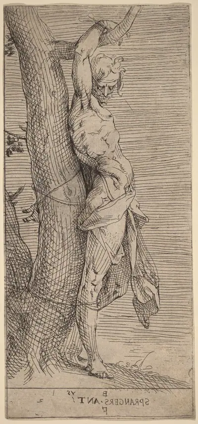 St. Sebastian, Bound to a Tree