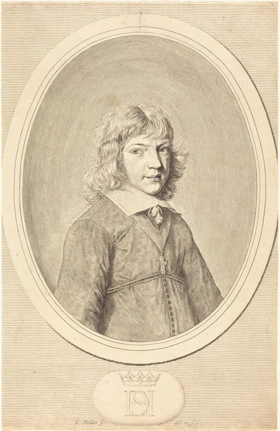 Henri de Savoie, Duc de Nemours by Claude Mellan