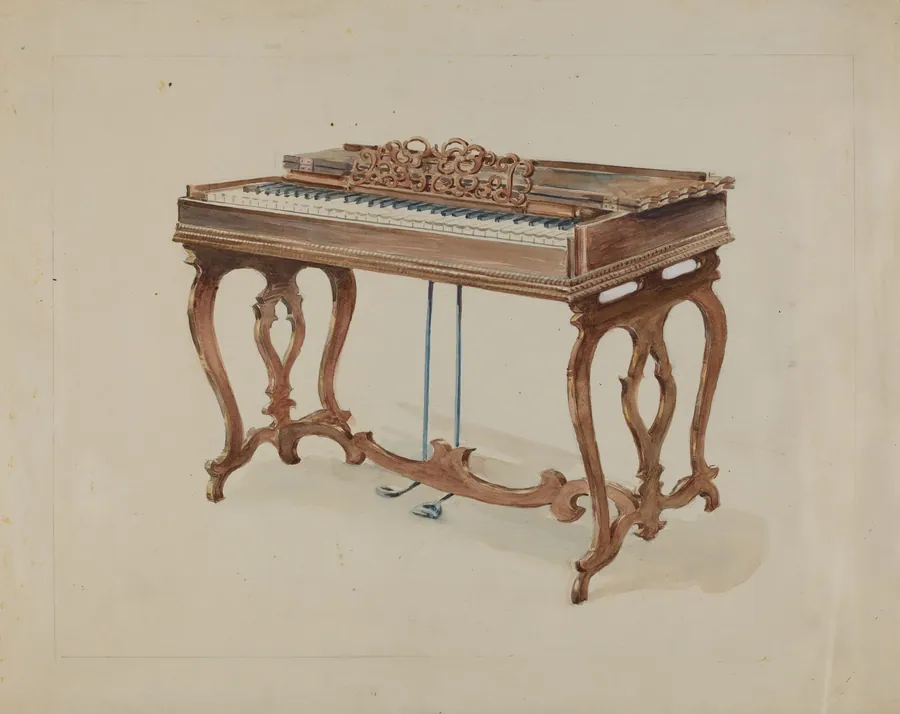 Gem Roller Organ by Albert M. Dietrich