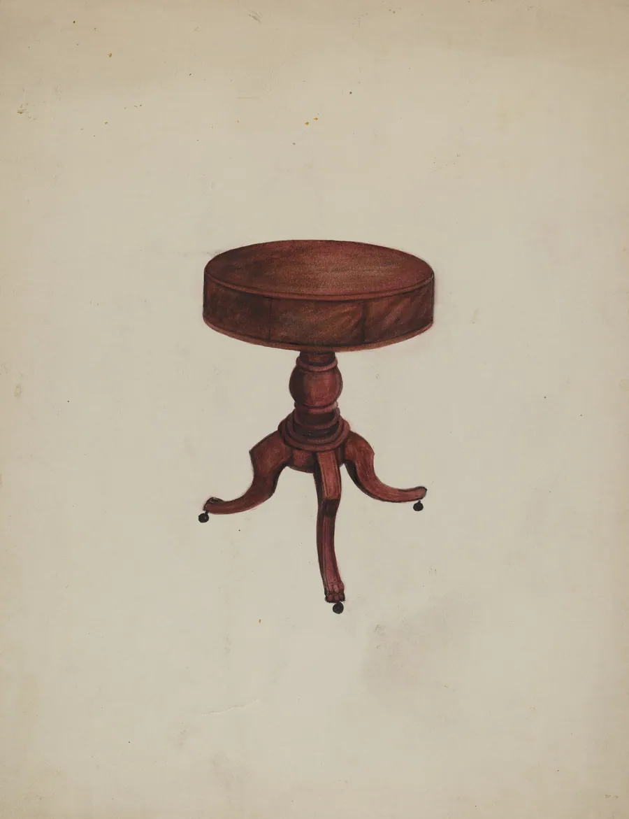 Table by Edna Crenshaw Rex