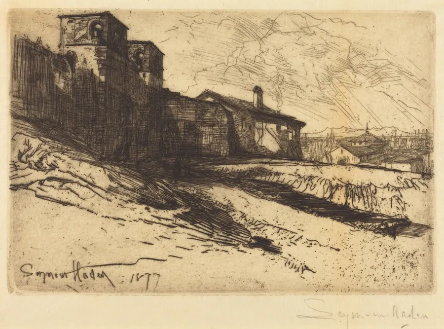 Grim Spain by Francis Seymour Haden