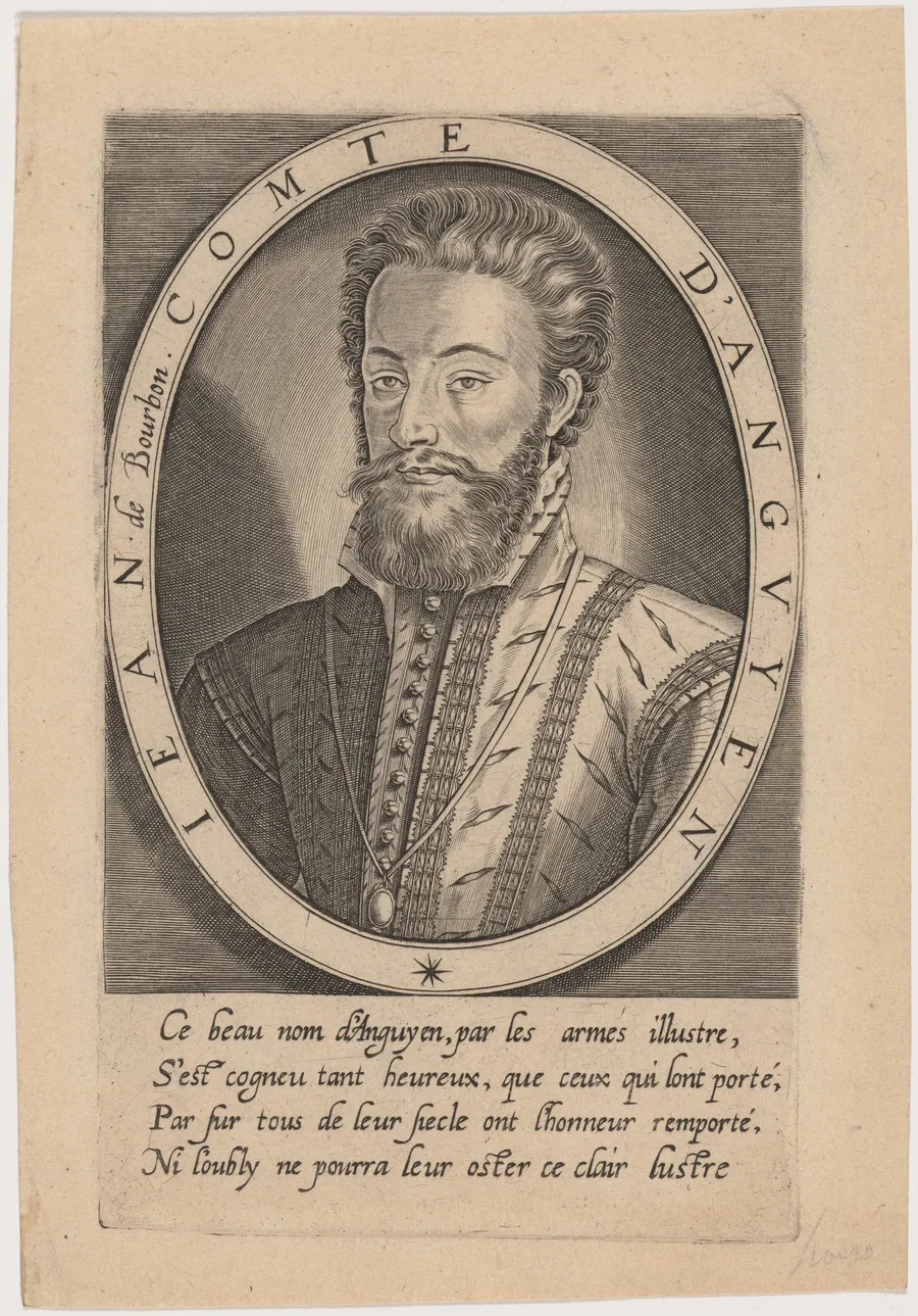 Jean de Bourbon, Comte D'Anguyen by Unknown 19th Century