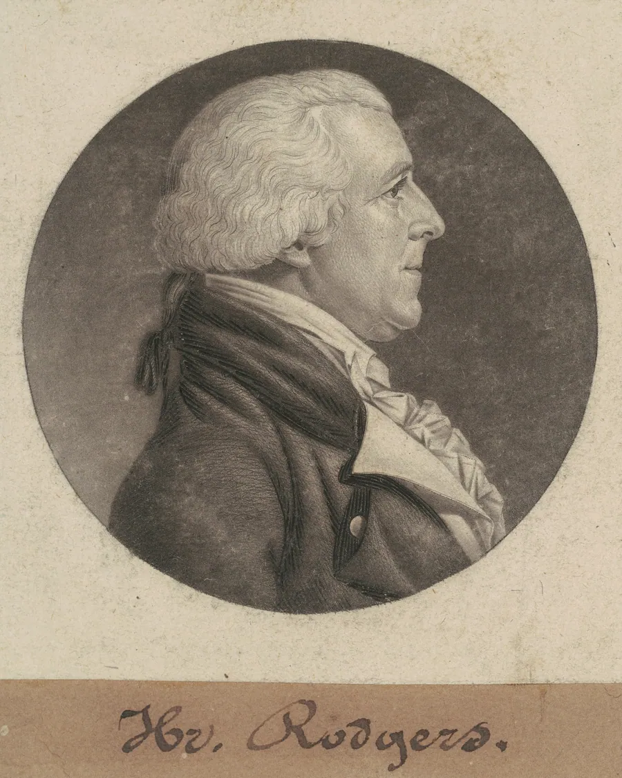 Henry Rogers by Charles B. J. Févret de Saint-Mémin