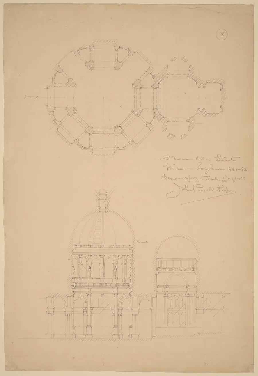 Sta. Maria della Salute, Venice by John Russell Pope