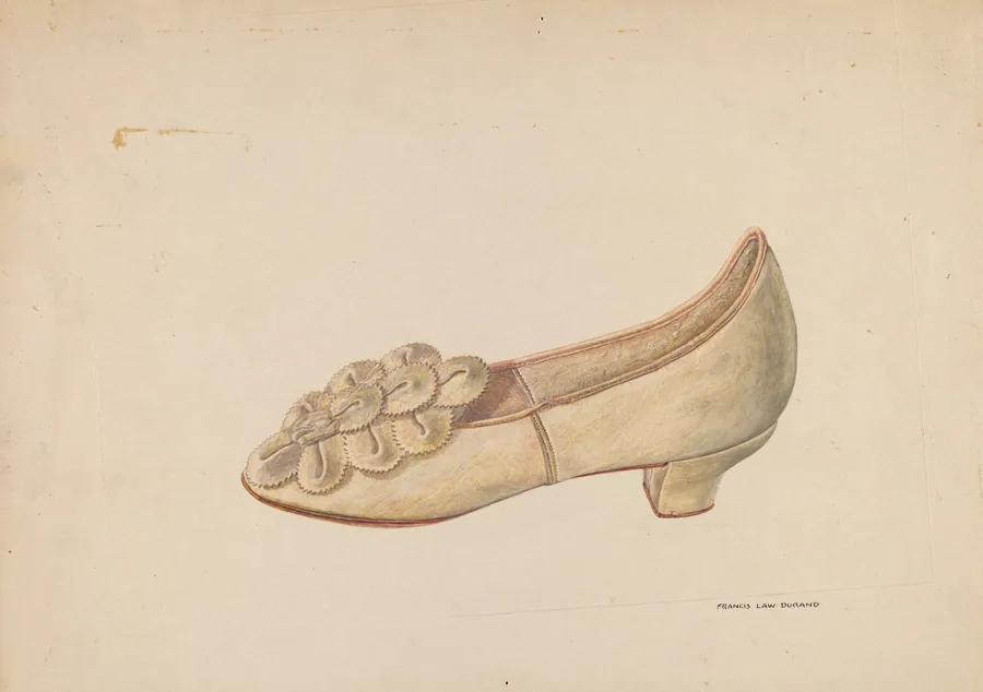 Woman's Slipper by Francis Law Durand
