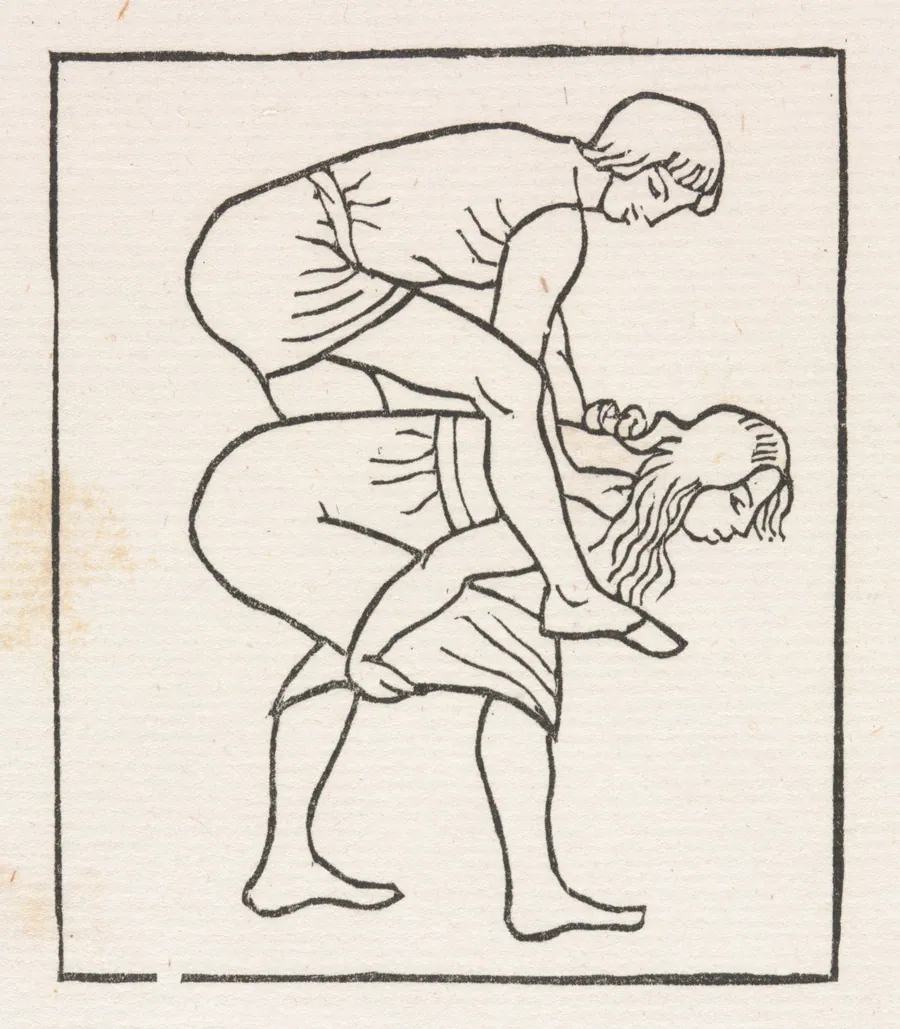 Daphnis and Chloe: Daphnis Puts the Apple into Chloe's Bosom by Aristide Maillol