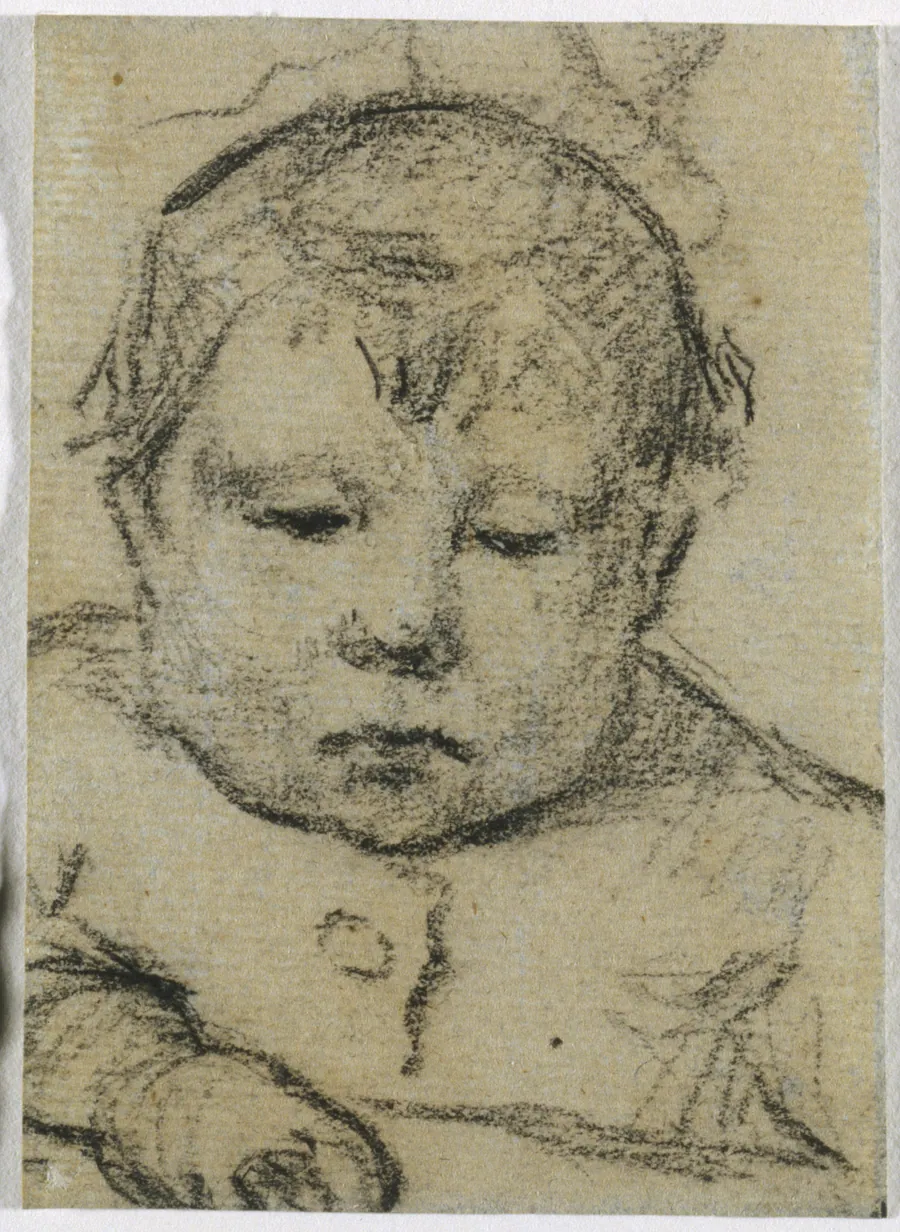 Emil Gauguin as a Child, Right Hand Forward by Paul Gauguin