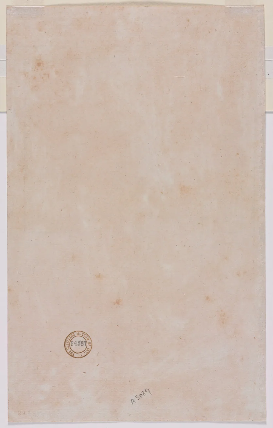 Architectural Plan (verso) by Luzio Romano