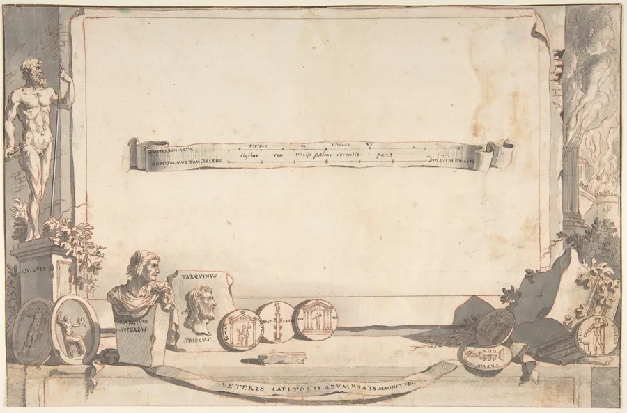 Adumbration of Capitoline Hill by Jan Goeree
