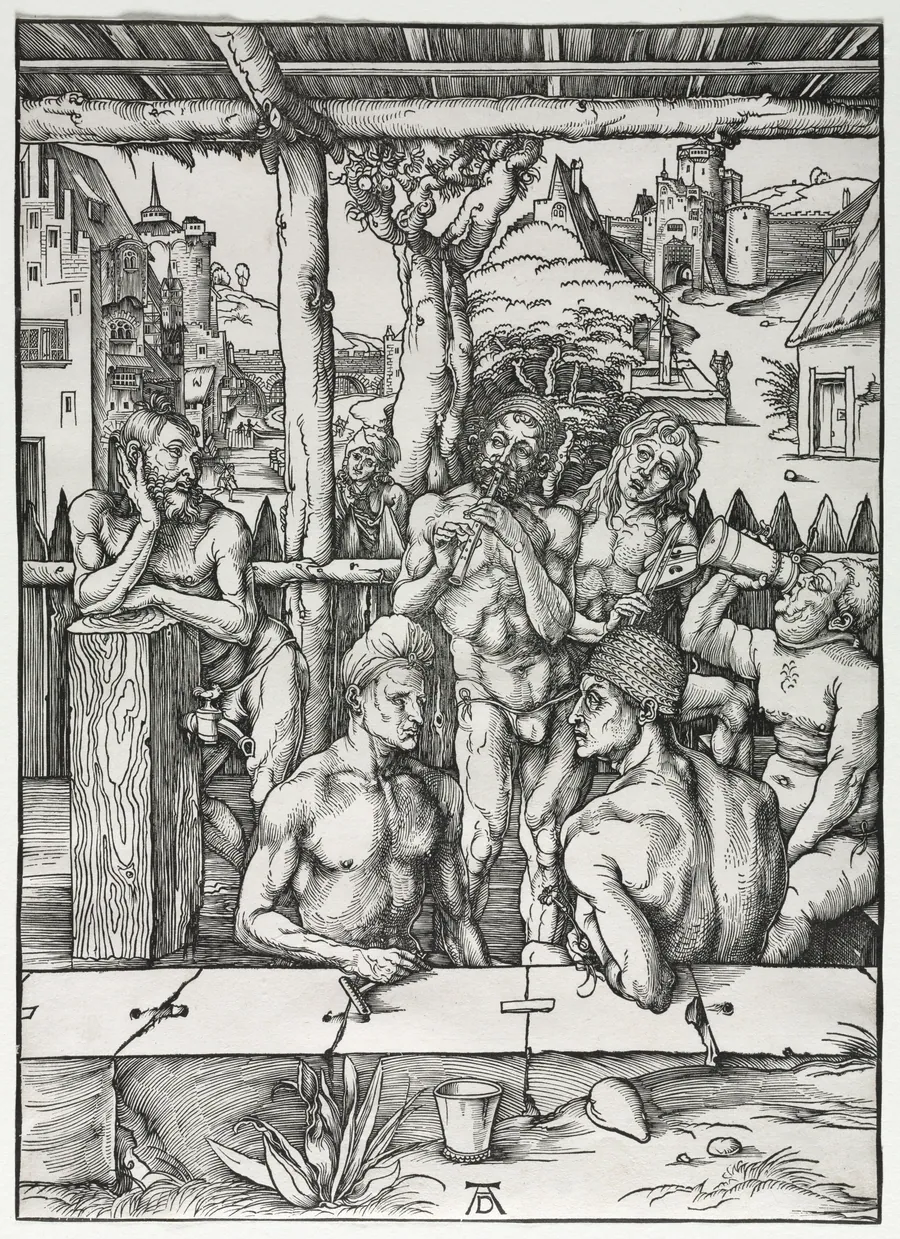 The Men's Bath House by Albrecht Dürer