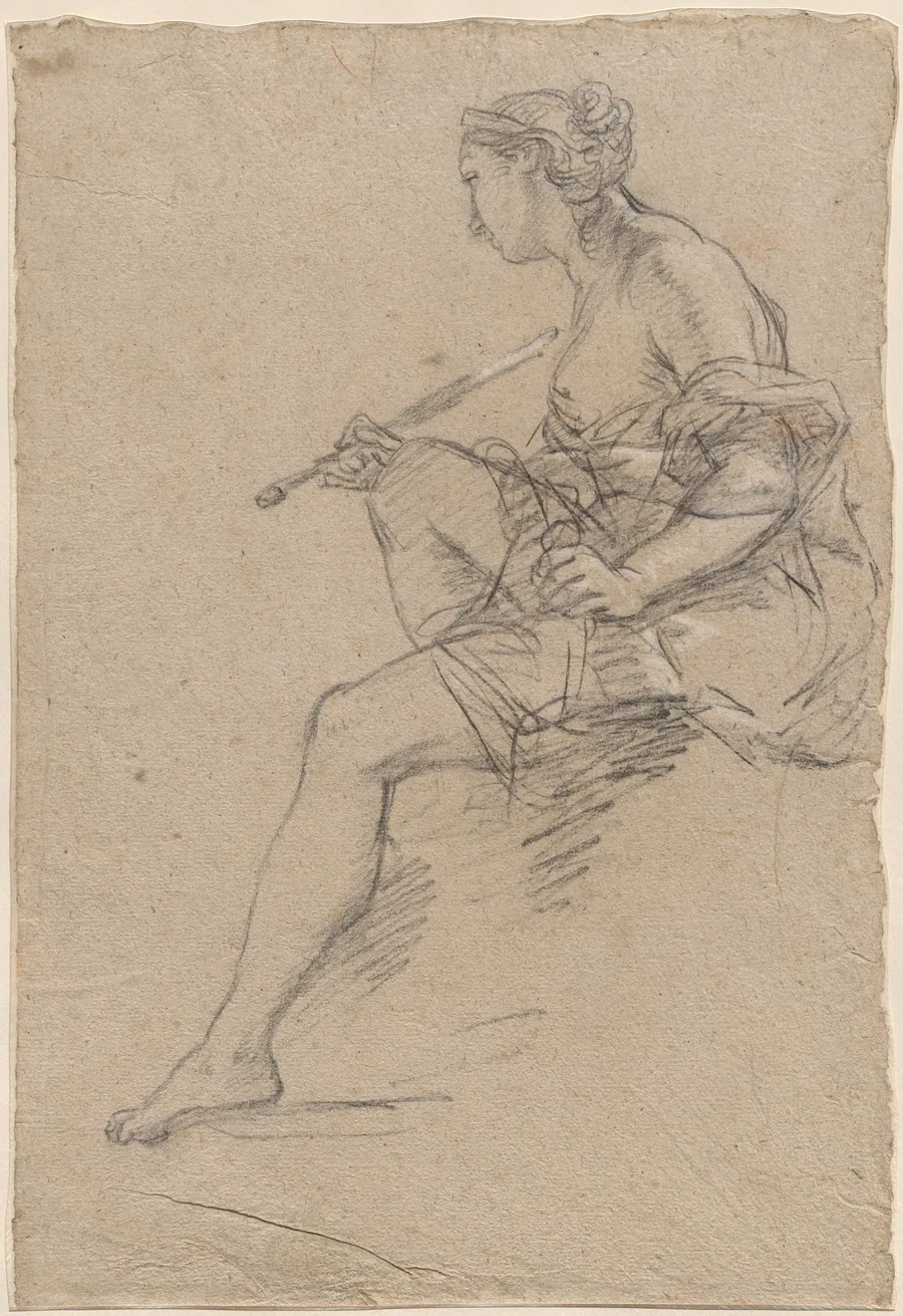 Study for an Allegory of Painting by Etienne Parrocel