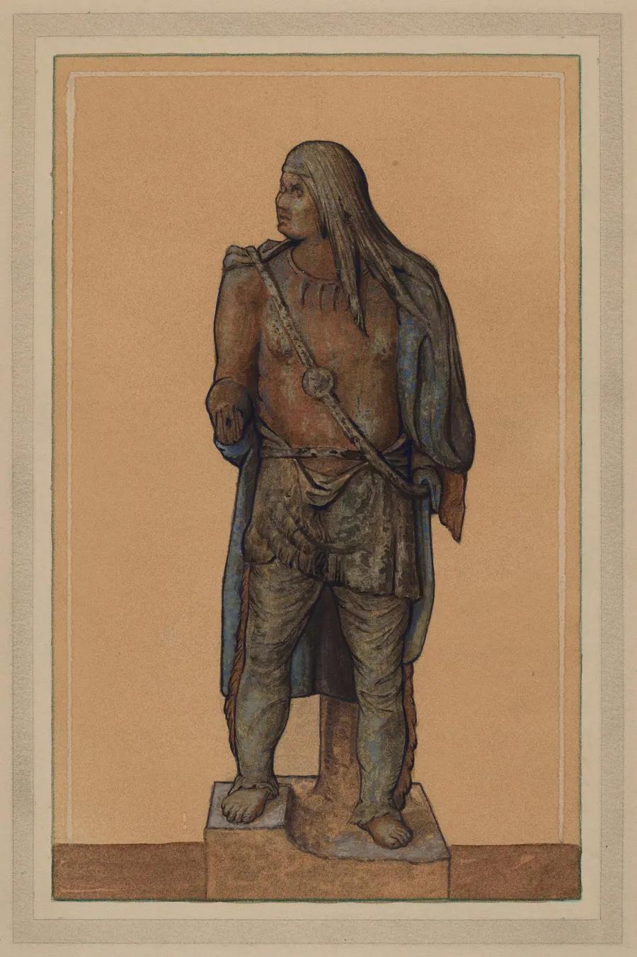 Cigar Store Indian by Elmer G. Anderson