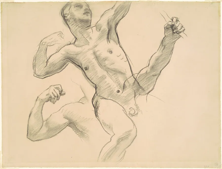 Studies of Achilles for "Chiron and Achilles" by John Singer Sargent