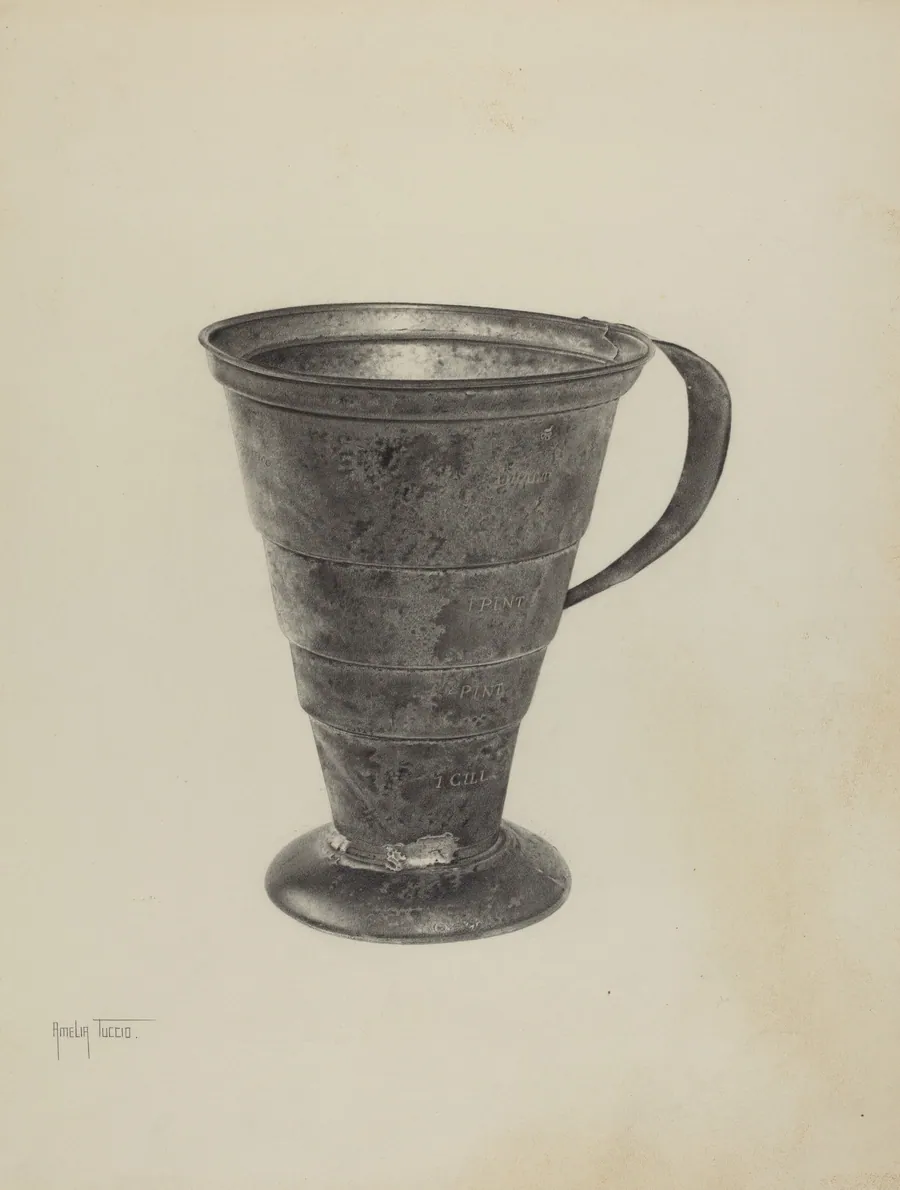 Pa. German Graduated Measure by Amelia Tuccio