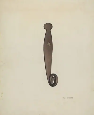 Iron Shutter Latch