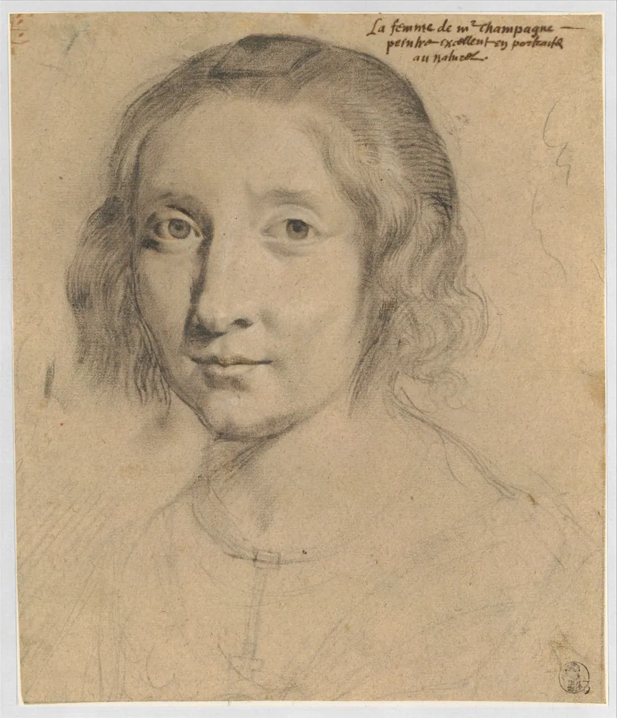 Portrait of Charlotte Duchesne by Philippe de Champaigne