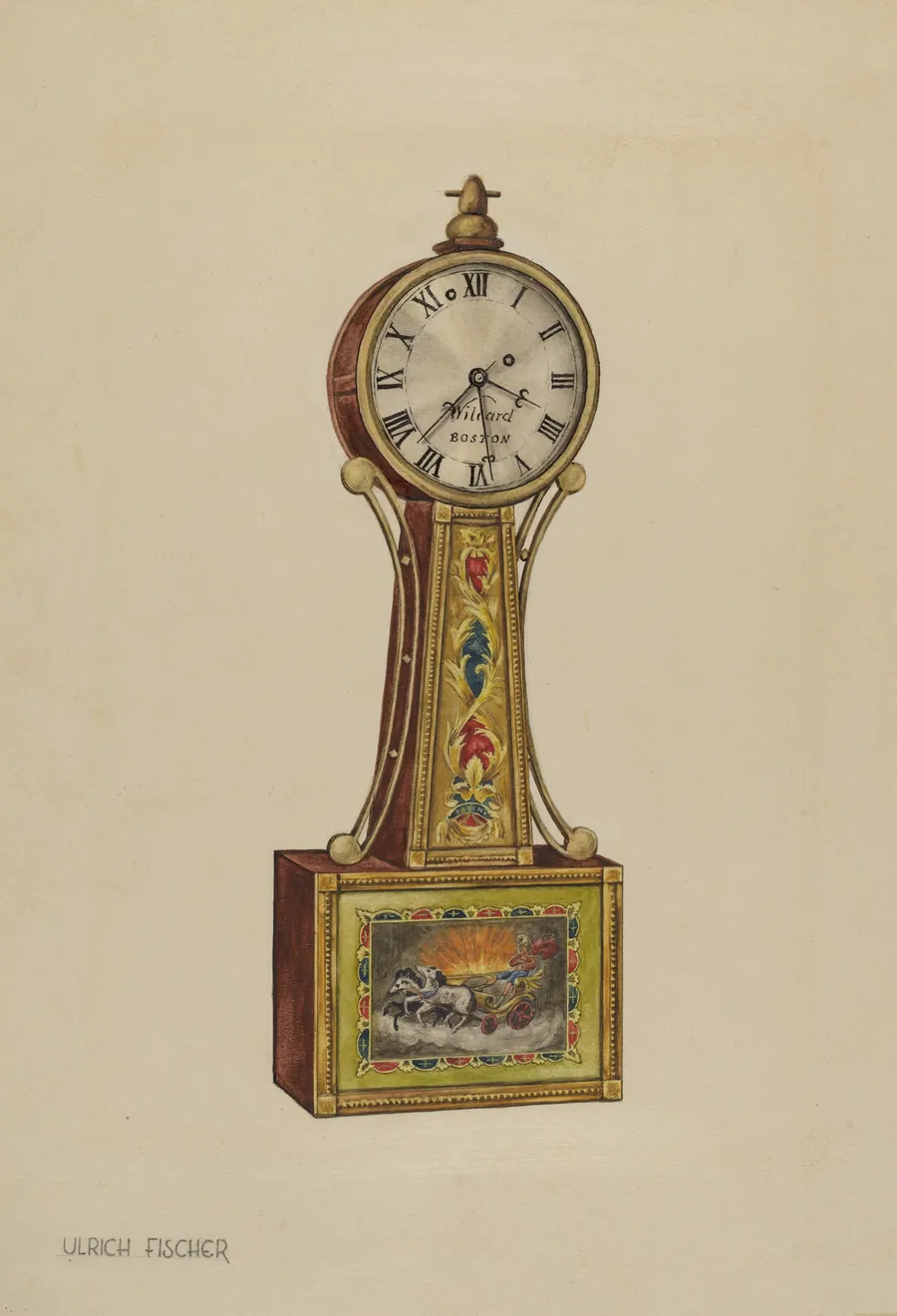 Banjo Clock by Ulrich Fischer