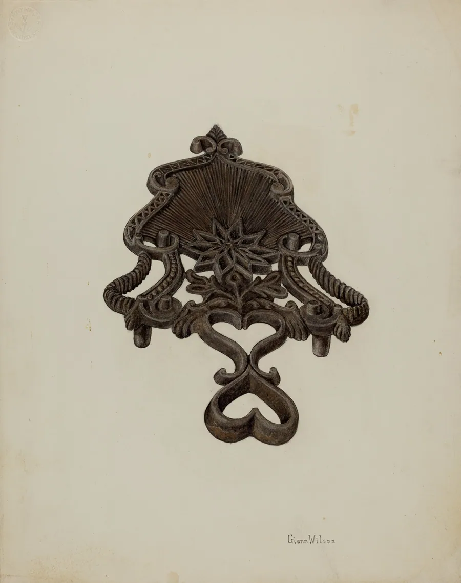 Metal Trivet by Glenn Wilson