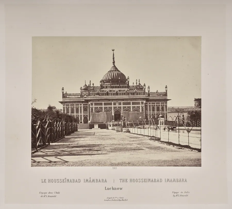 The Hoosseinabad Imambara, Lucknow by Louis-Théophile Marie Rousselet