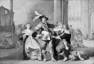 Krigsfolks ophold i en kirke