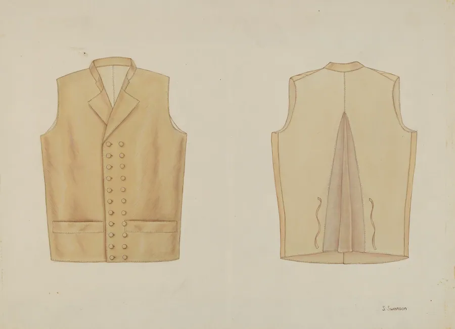T. Jefferson's Vest by Syrena Swanson