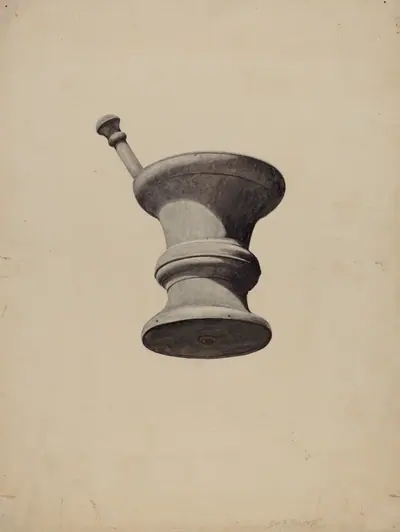 Mortar and Pestle Sign