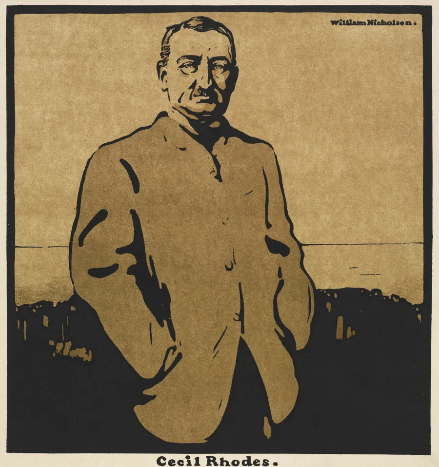 Twelve Portraits: Cecil Rhodes by William Nicholson