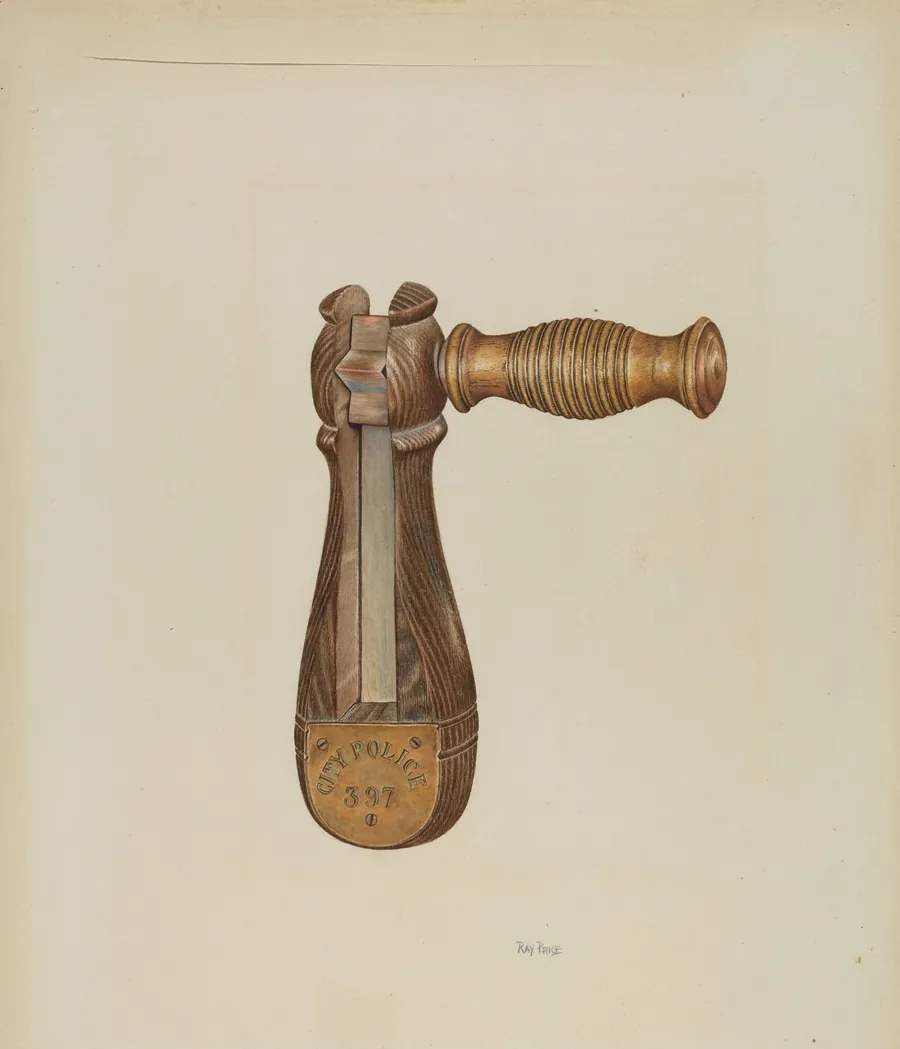 Police Rattle by Ray Price
