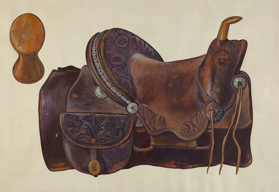Saddle by American 20th Century