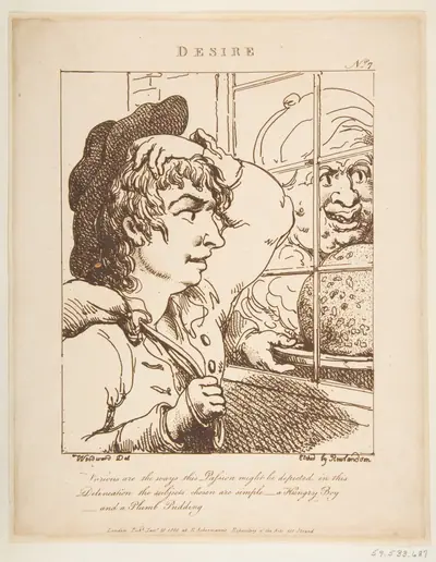 Desire (Le Brun Travested, or Caricatures of the Passions)