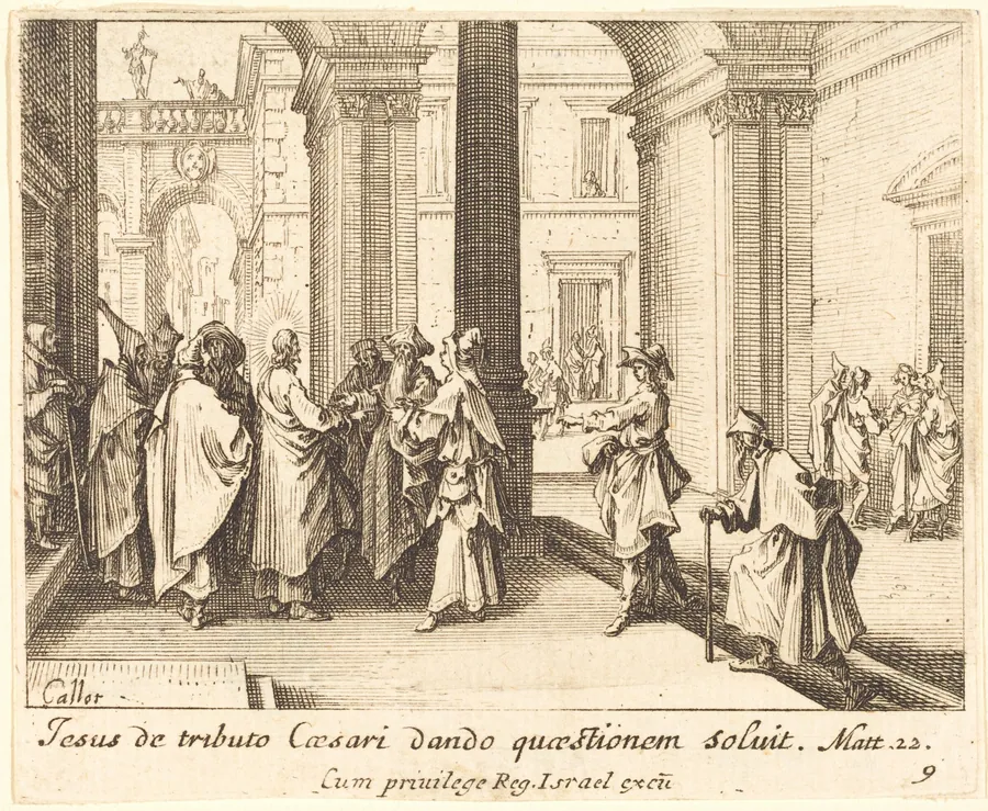 Caesar's Coin by Jacques Callot