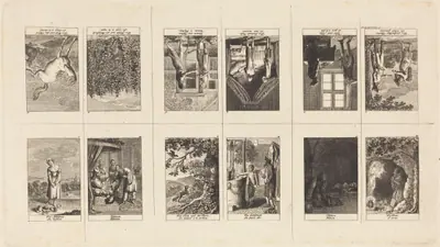 Illustrations to Fables & Tales by Gellert, Gleim, Hagedorn, Lichtwer and Pfeffel