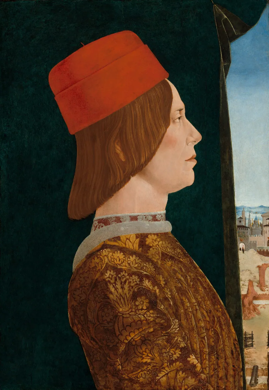 Giovanni II Bentivoglio by Ercole de' Roberti