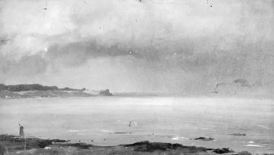 Øresund ved Strandmøllen by Vilhelm Petersen