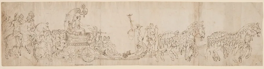 The Triumph of Venus by Italian 16th Century