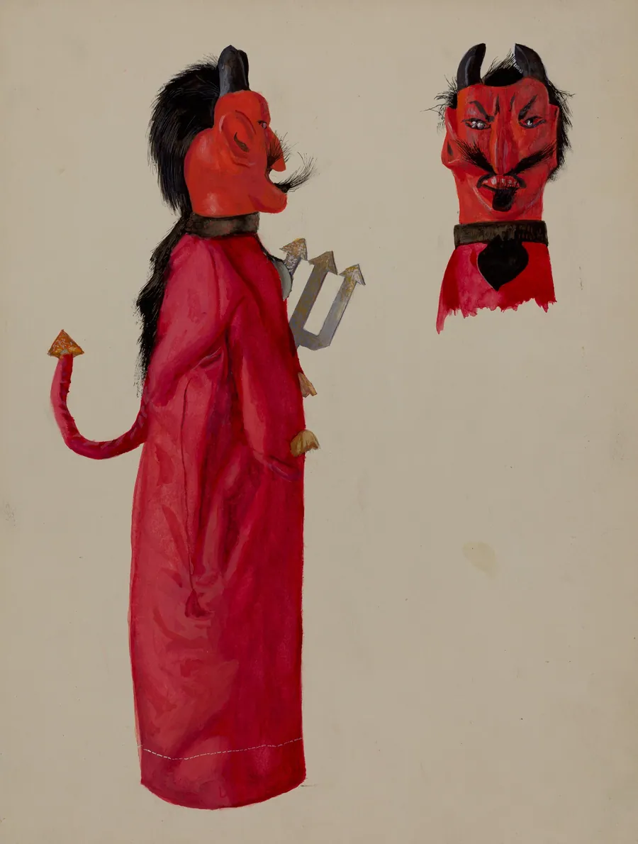 Hand Puppet - Devil by Joseph Shapiro
