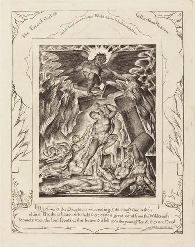 The Destruction of Job's Sons