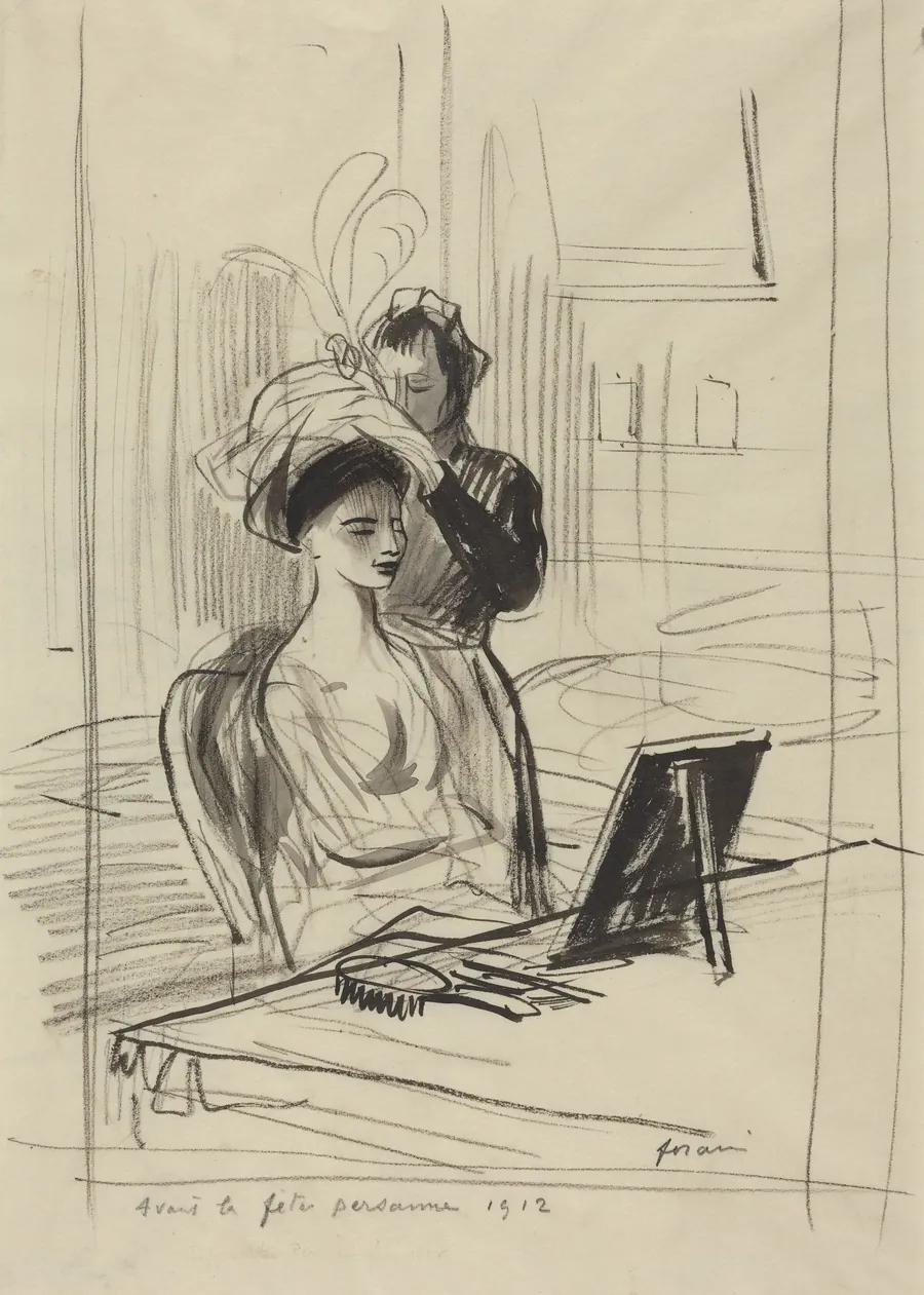 Avant la fête persanne by Jean-Louis Forain