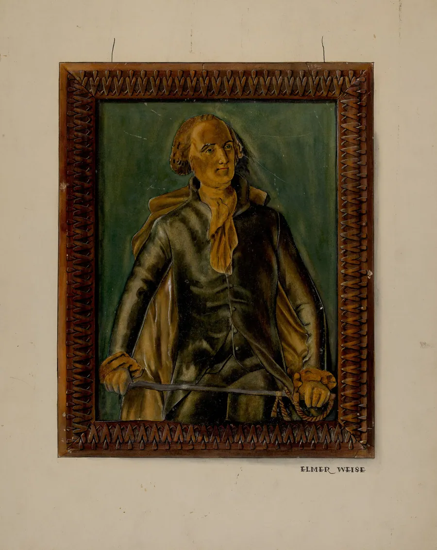 Painted Glass by Elmer Weise
