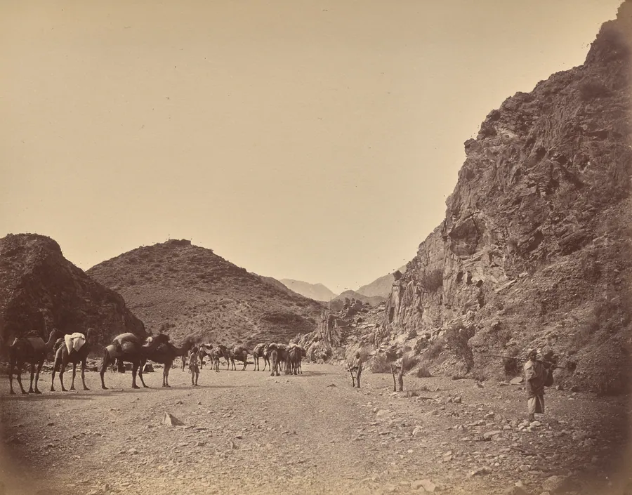 Shadi Bagiar, Entrance to Khyber Pass by John Burke