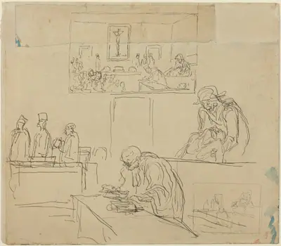 Scene of the Tribunal (The Verdict)