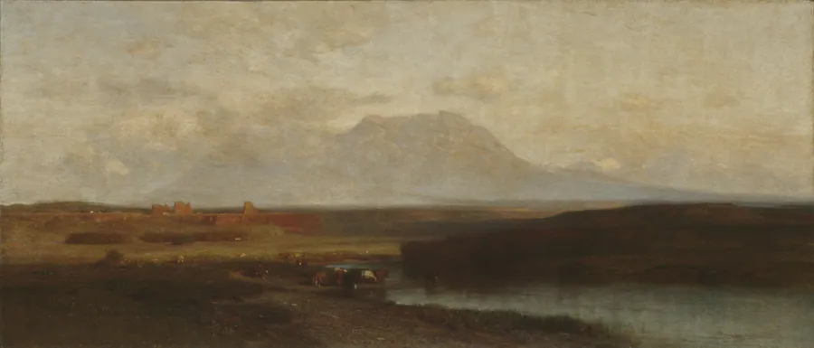 Spanish Peaks, Southern Colorado, Late Afternoon by Samuel Colman