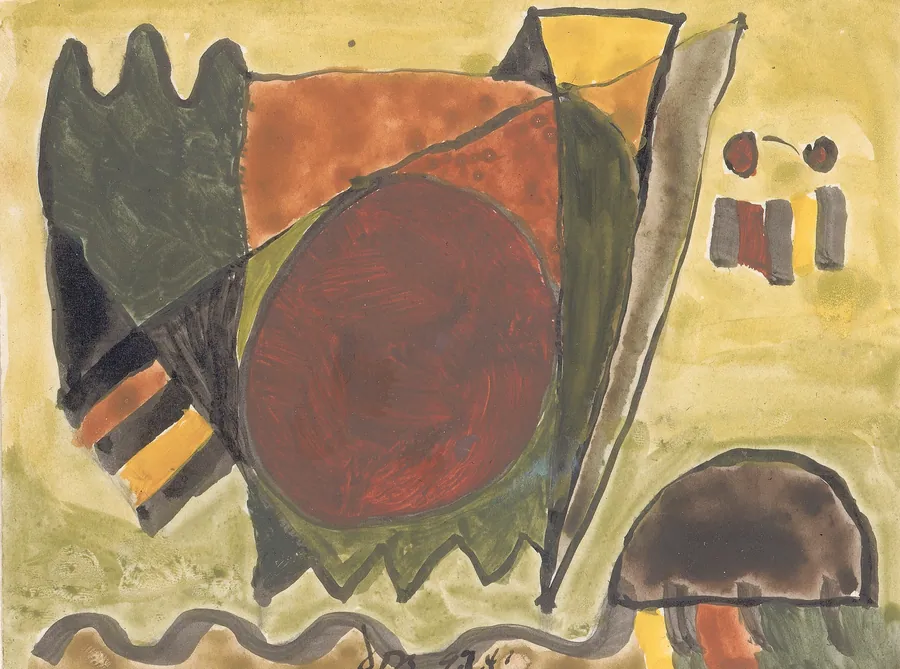 Untitled (Centerport) by Arthur Dove, born Canandaigua, NY 1880-died Huntington, NY 1946