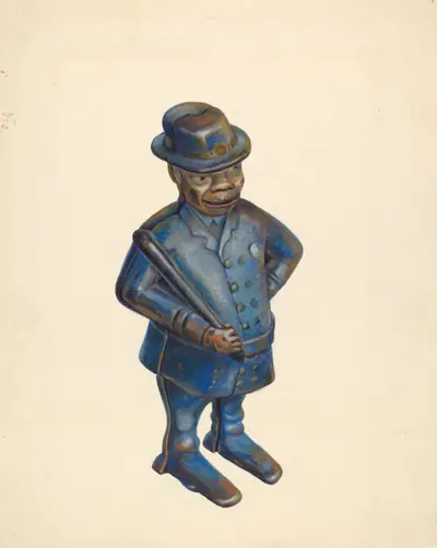 Toy Bank: Policeman